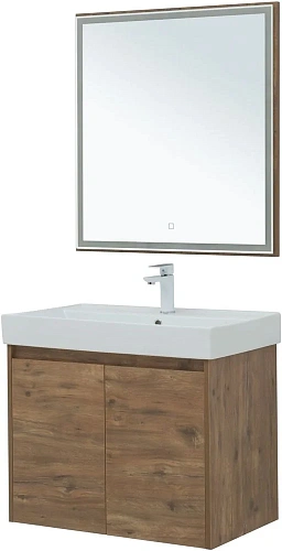 Комплект мебели Aquanet Nova Lite 75 дуб рустикальный (2 дверцы) 00302537 Комплект мебели Aquanet Nova Lite 75 дуб рустикальный (2 дверцы) 00302537