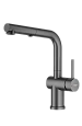 Смеситель для кухни Raglo R86.49.09 с выдвижным изливом, графит Смеситель для кухни Raglo R86.49.09 с выдвижным изливом, графит