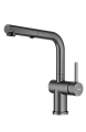 Смеситель для кухни Raglo R86.49.09 с выдвижным изливом, графит Смеситель для кухни Raglo R86.49.09 с выдвижным изливом, графит