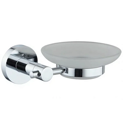 Мыльница Kaiser Classic KH-2003 (стекло) хром из латуни Мыльница Kaiser Classic KH-2003 (стекло) хром из латуни