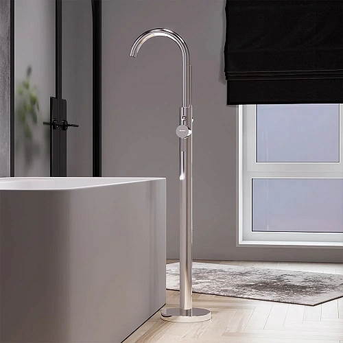 Смеситель для ванны Damixa Scandinavian Pure 365000000 отдельностоящий Смеситель для ванны Damixa Scandinavian Pure 365000000 отдельностоящий