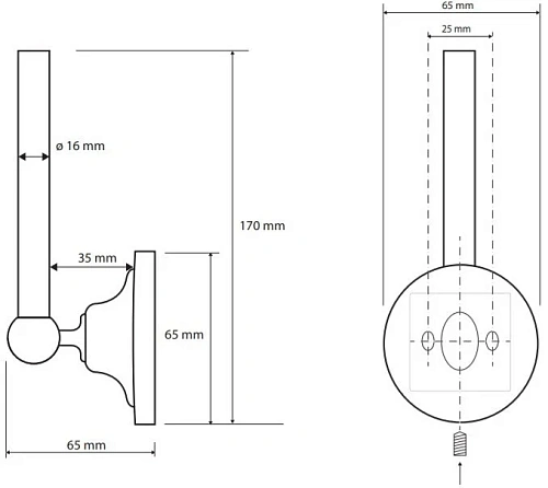 Держатель туалетной бумаги Bemeta RETRO 144312032 Держатель туалетной бумаги Bemeta RETRO 144312032