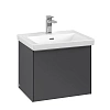 Тумба под раковину Villeroy &amp; Boch Subway 3.0 Graphite / Graphite C57900VR