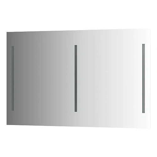 Зеркало EVOFORM Ledline BY 2121 с 3-мя встроенными LED-светильниками 16 W 120х75 cм Зеркало EVOFORM Ledline BY 2121 с 3-мя встроенными LED-светильниками 16 W 120х75 cм