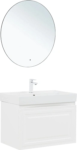 Тумба под раковину Aquanet Агата 75 00345481 белый сатин Тумба под раковину Aquanet Агата 75 00345481 белый сатин