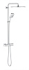 Картинка анонса товара «душевая система grohe rainshower smartactive 310 mono cube, квадратный, 1 режим струи, с термостатом 26652000»