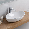 Раковина BelBagno BB1362 525x340 белый Раковина BelBagno BB1362 525x340 белый