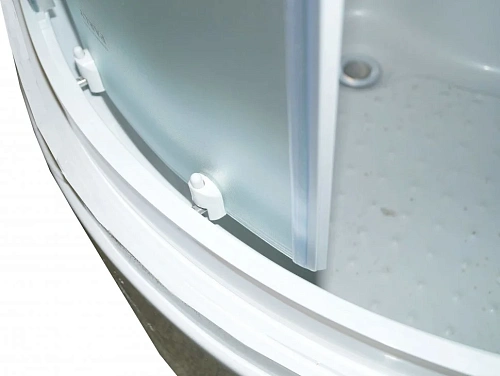 Душевая кабина Parly EB931 900x900 профиль белый, стекло матовое Душевая кабина Parly EB931 900x900 профиль белый, стекло матовое