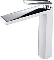 Смеситель для раковины Boheme Venturo белый-хром 372-W Смеситель для раковины Boheme Venturo белый-хром 372-W