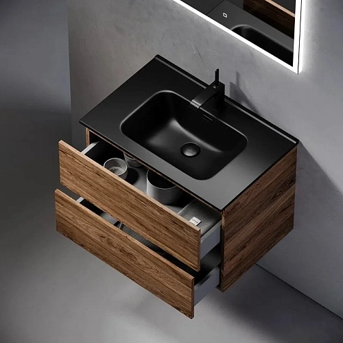 Тумба под раковину Sancos Urban UR70ECH 690х450х550 дуб чарльстон, подвесная Тумба под раковину Sancos Urban UR70ECH 690х450х550 дуб чарльстон, подвесная