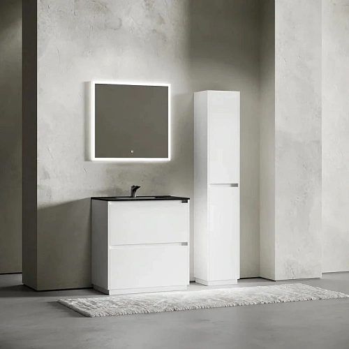 Тумба под раковину Sancos Libra Floor LB80FW напольная, 790х450х840 белый глянец Тумба под раковину Sancos Libra Floor LB80FW напольная, 790х450х840 белый глянец
