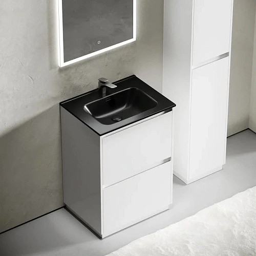 Тумба под раковину Sancos Libra Floor LB60FW напольная, 590х450х840 белый глянец Тумба под раковину Sancos Libra Floor LB60FW напольная, 590х450х840 белый глянец