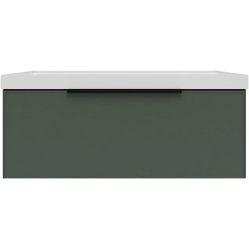 Тумба под раковину La Fenice SIMPLA Grigio 100 FNC-01-SIM-G-100 серо-зеленая Тумба под раковину La Fenice SIMPLA Grigio 100 FNC-01-SIM-G-100 серо-зеленая