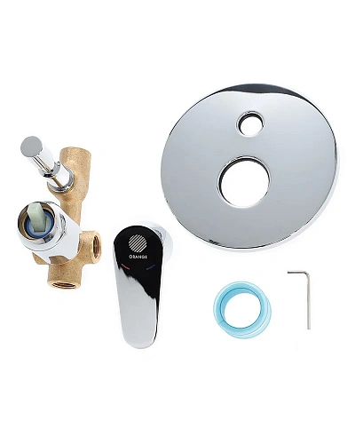 Смеситель для ванны Orange Otto M22-500cr скрытого монтажа Смеситель для ванны Orange Otto M22-500cr скрытого монтажа