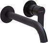 Картинка анонса товара «смеситель для раковины aquanet passion 00336185 черный матовый»