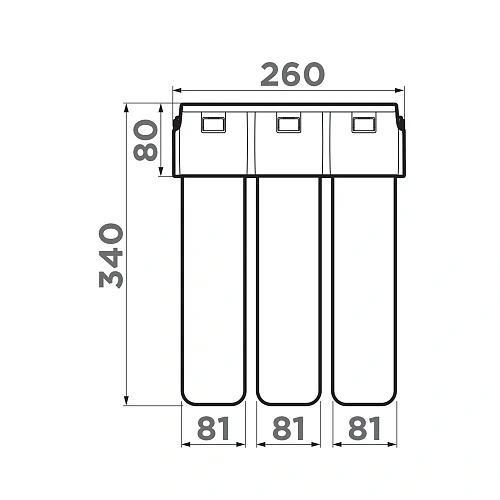 Фильтр для воды Omoikiri Pure Drop Lite 4998028 Фильтр для воды Omoikiri Pure Drop Lite 4998028