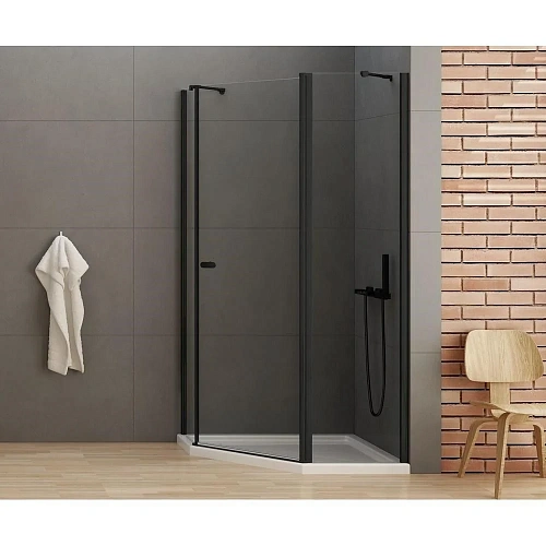 Душевой уголок NEW TRENDY NEW SOLEO BLACK 100x80x195 K-0615 (черный) Душевой уголок NEW TRENDY NEW SOLEO BLACK 100x80x195 K-0615 (черный)