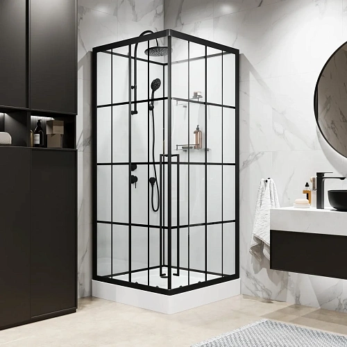 Душевая кабина Niagara Standart ST100/15QL/KL/BKT (1000х1000х2250) Душевая кабина Niagara Standart ST100/15QL/KL/BKT (1000х1000х2250)