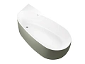 Акриловая ванна Allen Brau Priority 170x80 2.31002.21/CGM белый матовый/цементно-серый Акриловая ванна Allen Brau Priority 170x80 2.31002.21/CGM белый матовый/цементно-серый