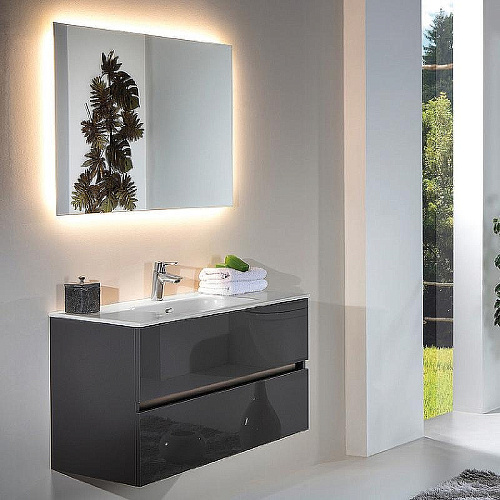 Тумба под раковину Armadi Art VALLESSI 80 Антрацит глянец 837-080-A glossy Тумба под раковину Armadi Art VALLESSI 80 Антрацит глянец 837-080-A glossy