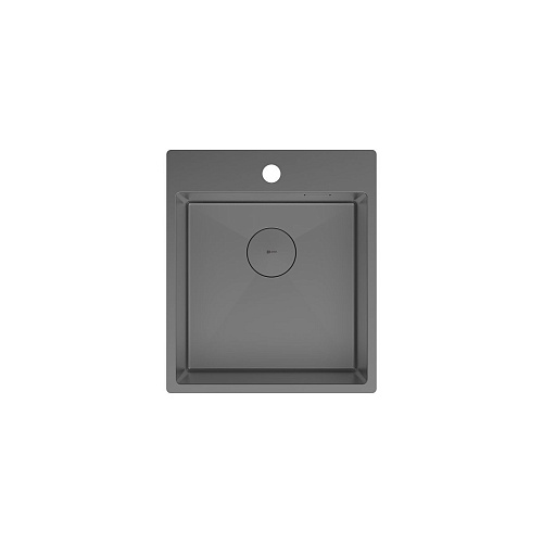 Кухонная мойка Lemark JANGA 440 из нержавеющей стали, графит 9936103 Кухонная мойка Lemark JANGA 440 из нержавеющей стали, графит 9936103