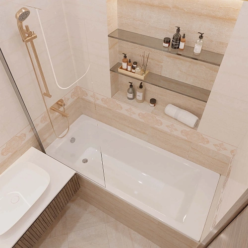 Акриловая ванна Aquatek Калибри 180x80 прямоугольная, без каркаса и экрана KL180-0000001 Акриловая ванна Aquatek Калибри 180x80 прямоугольная, без каркаса и экрана KL180-0000001