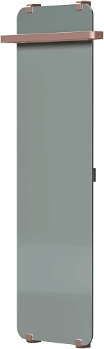 Полотенцесушитель электрический Allen Brau Infinity 140x44 00325653 с рейлингом 2.0 и креплением, медь брашированная Полотенцесушитель электрический Allen Brau Infinity 140x44 00325653 с рейлингом 2.0 и креплением, медь брашированная