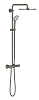 Душевая система GROHE Euphoria XXL 310 с термостатом, тёмный графит матовый (26075AL0)