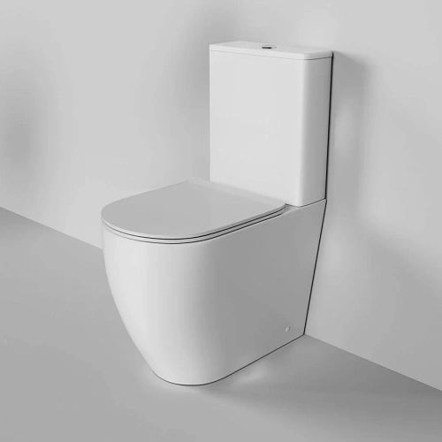 Унитаз напольный GROSSMAN GR-4473S Style 655x365x920 безободковый с высокой чашей 48 см с сиденьем Унитаз напольный GROSSMAN GR-4473S Style 655x365x920 безободковый с высокой чашей 48 см с сиденьем