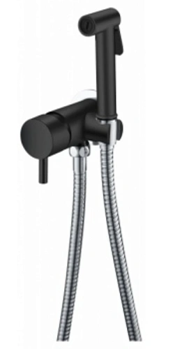 Гигиенический душ Boheme Uno 467-BCR Black Chrome Гигиенический душ Boheme Uno 467-BCR Black Chrome