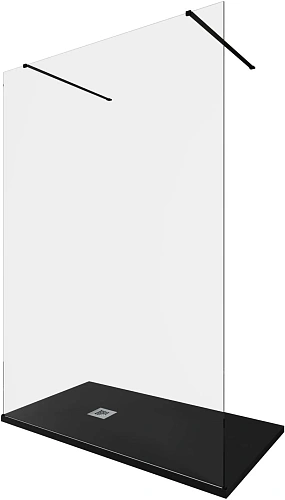 Душевая перегородка Allen Brau Infinity 2 140 3.21051.BBA черный брашированный Душевая перегородка Allen Brau Infinity 2 140 3.21051.BBA черный брашированный