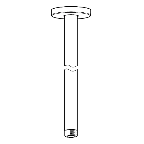 Кронштейн верхнего душа GROHE Rainshower, 296 мм, хром (28492000) Кронштейн верхнего душа GROHE Rainshower, 296 мм, хром (28492000)