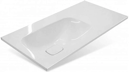 Раковина Style Line Барселона 90 x 45 см, белая, левая СС-00002252 Раковина Style Line Барселона 90 x 45 см, белая, левая СС-00002252