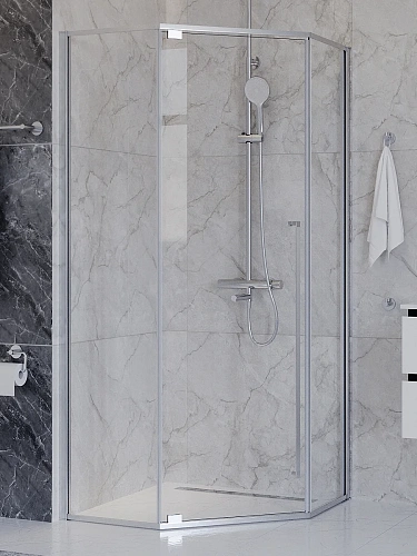 Душевой уголок CEZARES PLANE-P-1-100-C-CR 100x100 см Душевой уголок CEZARES PLANE-P-1-100-C-CR 100x100 см