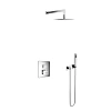 Душевая система EXCELLENT Frost Quatro Termo AREX.4403CR хром термостатическая