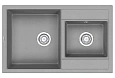 Кухонная мойка Granula 8201, БАЗАЛЬТ, кварц 820x500 Кухонная мойка Granula 8201, БАЗАЛЬТ, кварц 820x500