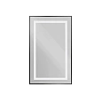 Зеркало BelBagno SPC-KRAFT-500-800-SENS-NERO 500x800x32 мм с подсветкой и сенсорным выключателем Зеркало BelBagno SPC-KRAFT-500-800-SENS-NERO 500x800x32 мм с подсветкой и сенсорным выключателем