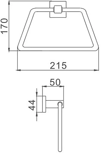 Полотенцедержатель Haiba HB8604 Полотенцедержатель Haiba HB8604