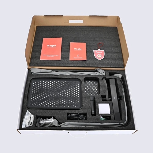 Душевая система Raglo R01.26.06, черный Душевая система Raglo R01.26.06, черный