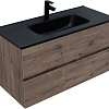 Тумба под раковину Aquanet Алвита New 100 2 ящика, дуб веллингтон табак 00334188 подвесная Тумба под раковину Aquanet Алвита New 100 2 ящика, дуб веллингтон табак 00334188 подвесная