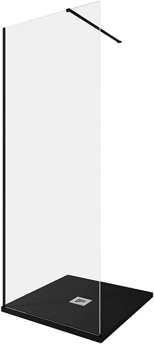 Душевая перегородка Allen Brau Infinity 1 80 3.21003.BBA черный брашированный Душевая перегородка Allen Brau Infinity 1 80 3.21003.BBA черный брашированный