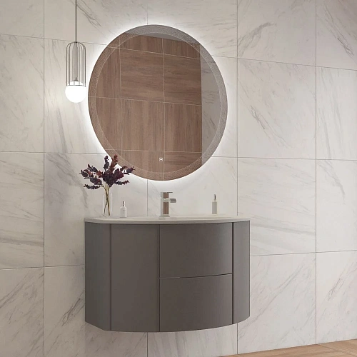 Зеркало CEZARES ECO с лазерной гравировкой подсветкой и сенсорным выключателем CZR-SPC-ECO-900-LED-TCH 900x30 Зеркало CEZARES ECO с лазерной гравировкой подсветкой и сенсорным выключателем CZR-SPC-ECO-900-LED-TCH 900x30