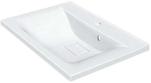 Раковина Vincea VCB-3M650W из искусственного камня, цвет белый Раковина Vincea VCB-3M650W из искусственного камня, цвет белый