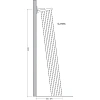Верхний душ hansgrohe Rainfinity 360 1jet с настенным разъемом 26230000 Верхний душ hansgrohe Rainfinity 360 1jet с настенным разъемом 26230000