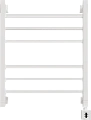 Полотенцесушитель электрический EWRIKA Деметра LP 60х50, белый R 536177 Полотенцесушитель электрический EWRIKA Деметра LP 60х50, белый R 536177