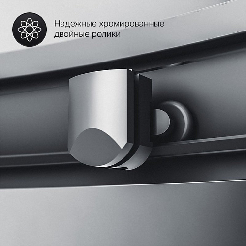 Душевой уголок AM.PM Gem W90G-404-120280-BT Twin Slide 120x80, профиль черный матовый, стекло прозрачное Душевой уголок AM.PM Gem W90G-404-120280-BT Twin Slide 120x80, профиль черный матовый, стекло прозрачное