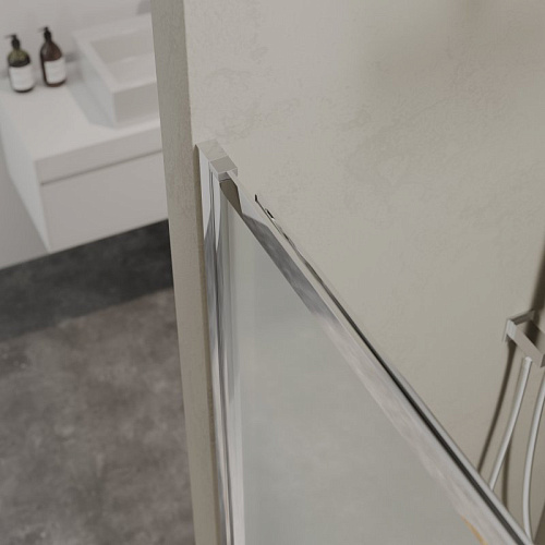 Шторка на ванну BERGES RIVER S Slider 980 матовое стекло 065021 Шторка на ванну BERGES RIVER S Slider 980 матовое стекло 065021