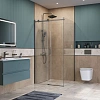 Душевой уголок BelBagno SOFT_CLOSE-2-A-1-100-C-GM 100x100 см, профиль оружейная сталь, стекло прозрачное Душевой уголок BelBagno SOFT_CLOSE-2-A-1-100-C-GM 100x100 см, профиль оружейная сталь, стекло прозрачное