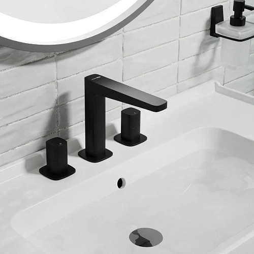 Смеситель для раковины WasserKRAFT Nuthe 9135 встраиваемый черный Смеситель для раковины WasserKRAFT Nuthe 9135 встраиваемый черный