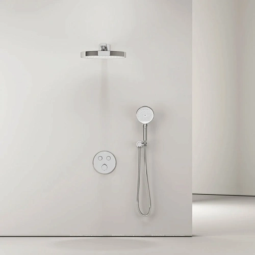 Душевая система Sancos Space SC3006CH встраиваемый с термостатом, хром Душевая система Sancos Space SC3006CH встраиваемый с термостатом, хром